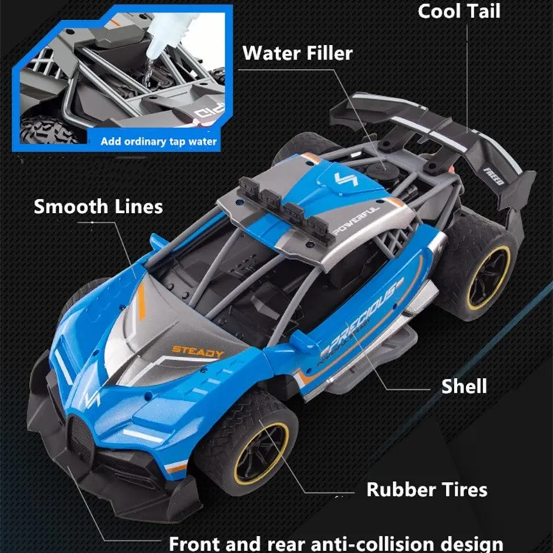 Spray Kecepatan Tinggi Remote Control Mobil Rc Lain 1 12 2 4g 20 Menit Multi Arah Gerakan Simulasi Drift Remote Kontrol Mobil Mainan Anak Anak Aliexpress