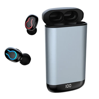 

HBQ-Q66 Alloy Battery TWS Bluetooth Headset with Digital Display Charging Noise Reduction Wireless Bluetooth Headset with Built-