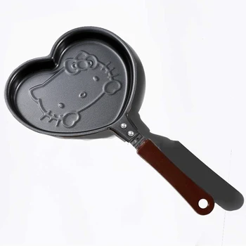 

Cute Hello Kitty Frying Pan Oil-Free Omelette Maker Uncovered Frying Pan kitchen pot cooking pots and pans set pans