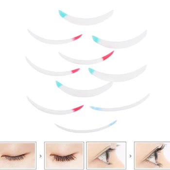 

5Pairs Fake Eyelashes Gel Pads Perm Permanent Curler Curling Root Lifting Patche Make Up Tools Wholesale