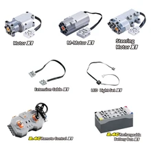 Cada técnica blocos de construção super carro esportivo tijolos power group módulo peça de reposição diy brinquedos para c61018 c61019 etc.