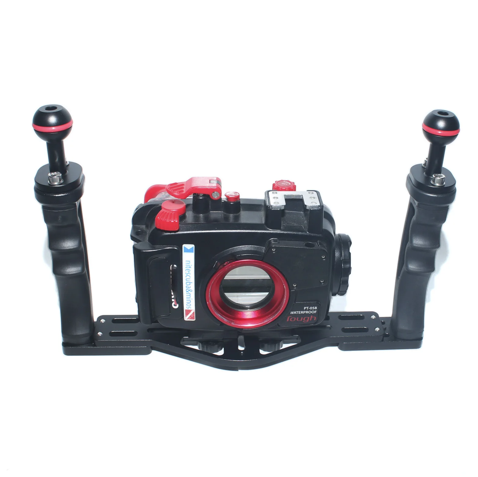 

Nitescuba NS10 Handle Tray Diving Camera Housing Bracket Gopro hero 8 Olympus Tg6 Underwater Photography Stabilizer