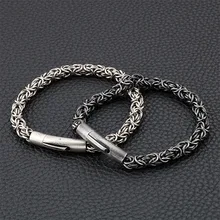 Новые трансграничные мужские titanium стали ручной браслет