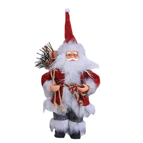 Новинка, 18 видов стилей, рождественские украшения, рождественские куклы, елочные украшения, инновационные украшения с лосем, Сантой, снеговиком - Цвет: L 30x12cm