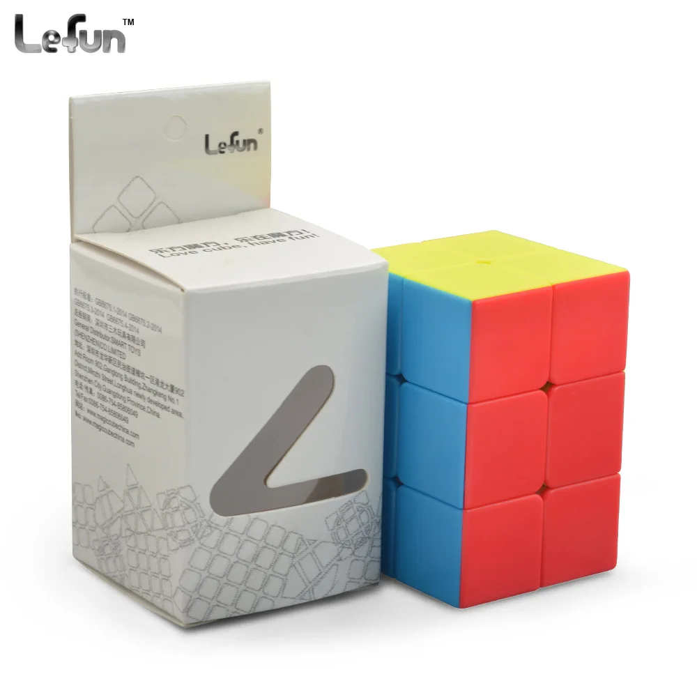 Lefun 2x2x3 Кубик без наклеек кубар-Рубик на скорость Lefun 223 магический куб 322 кубиков специальная обучающая игрушка для детей взрослых 3x2x2 - Цвет: Многоцветный