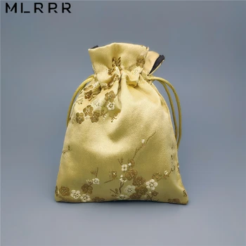 

Handmade Damask embroidery Pouches Jewelry Bags