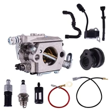 

Carburetor Fits For STIHL Chainsaw 017 018 MS170 MS180 Carb Ignition Coil Spark Plug Kit C1Q-S57 C1Q-S57A