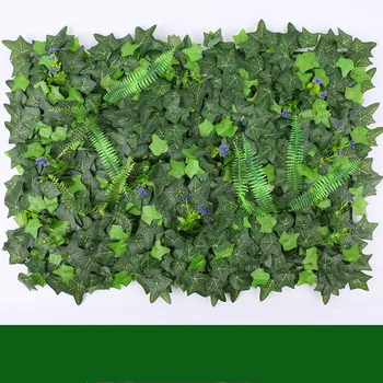 

Green plant Wall Simulated Plant Wall Decoration Indoor And Outdoor Background Flower Wall Plastic False Lawn Balcony Decoration