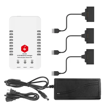 

3 IN 1 Balance Charger Charging Hub Intelligent Battery Charger for JJRC X12 CFLY Faith RC Quadcopter RC FPV Racing Drone Parts