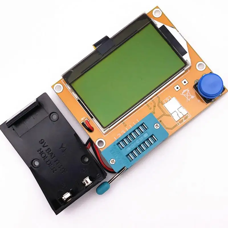 Тестовый транзистор er Imaging Diode MOSFET тестовый крюк ESR транзистор тест er конденсатор резистор Многофункциональный ЖК-дисплей для LCR-T4