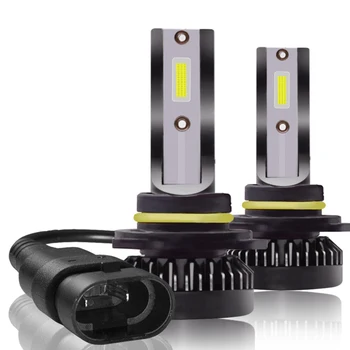 

2pcs Mini Size Car Headlight H7 LED 6000K H1 H8 H9 H11 9005 9006 LED Bulb Auto Fog Light 12V LED DRL Lamps 60W 4000LM