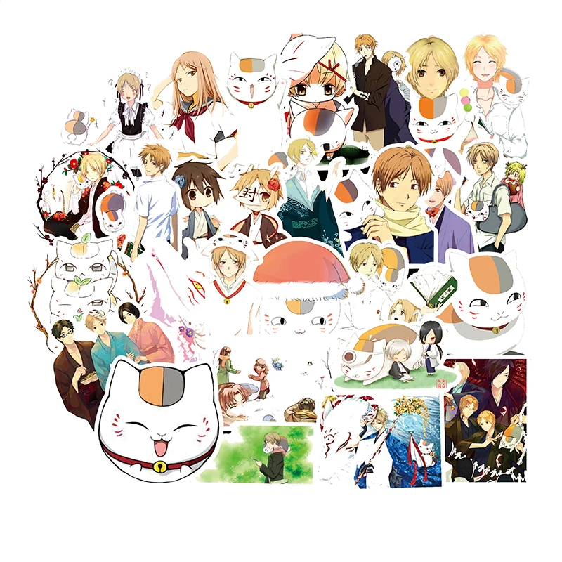 50 Piezas De Pegatinas De Dibujos Animados Japoneses Cantante De Anime Pegatina Para Ordenador Portatil Monopatin Maleta Para Telefono Pegatina Divertida Aliexpress