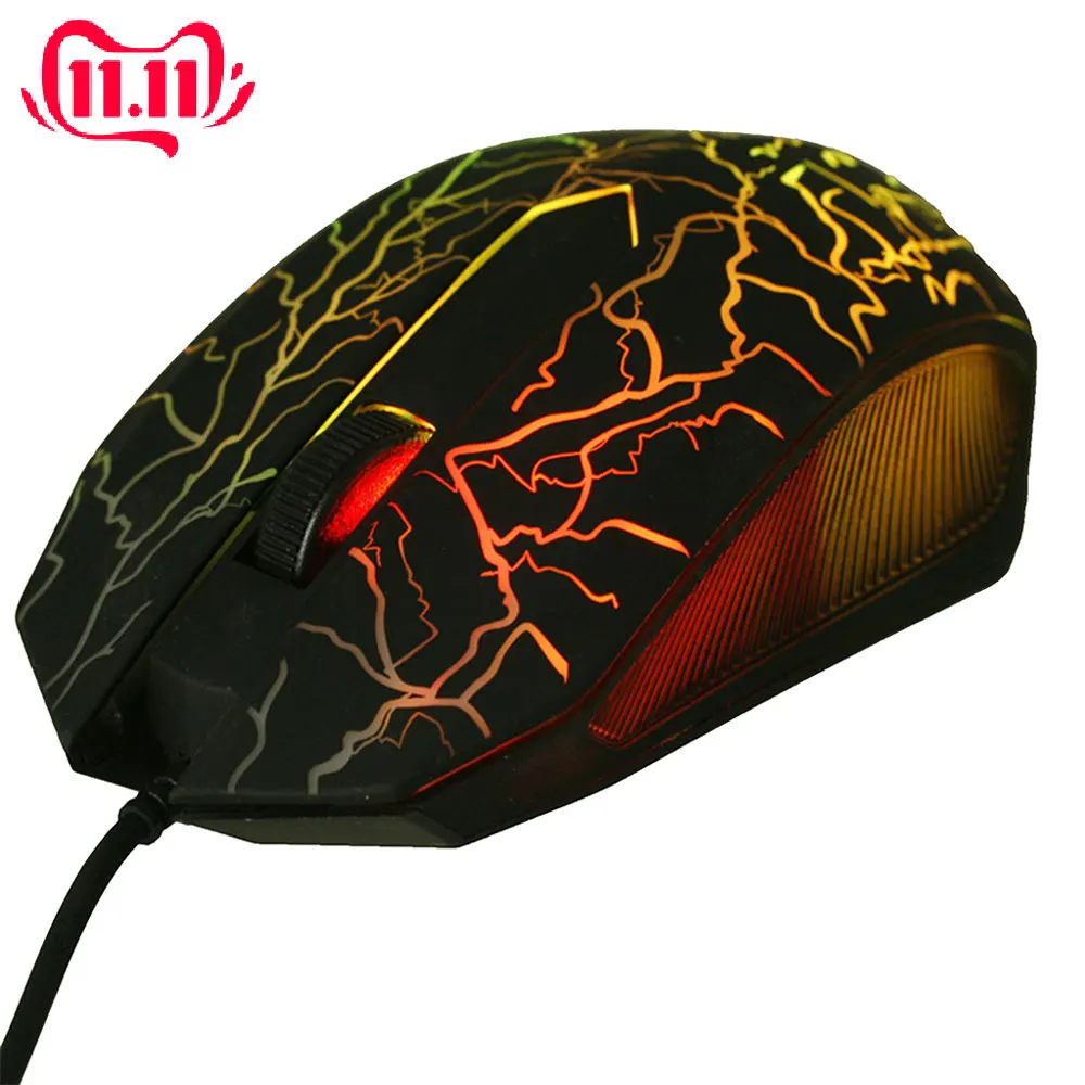 Ноутбук, компьютерная геймерская мышь, мышь для настольного ПК, проводная USB мышь, 1600 dpi, светодиодный, подсветка, игровая мышь, мыши, новинка