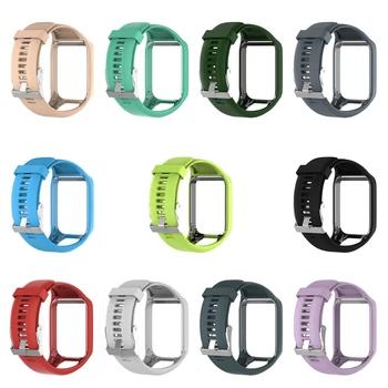

Silicone Replacement Wrist Band Strap For TomTom Runner 2 3 Spark 3 GPS Watch