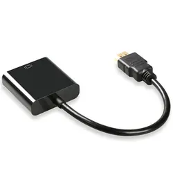 Поддержка HDCP Мужской и Женский адаптер hdmi-vga с аудио конвертер адаптер кабель для ПК ноутбука планшета