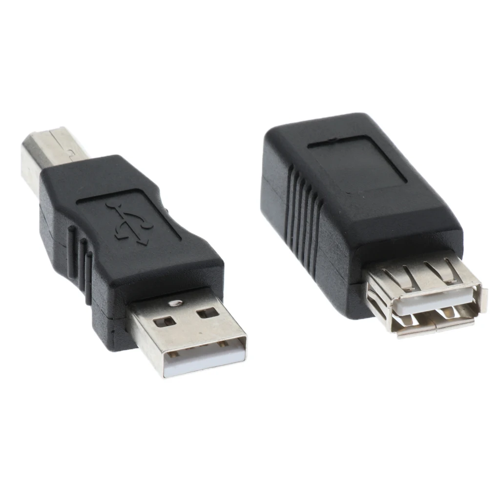 Printer Cable Connector USB 2.0 High Speed Connectors Printer Scanner Adapters Kit for HP, Canon, Dell, Samsung etc