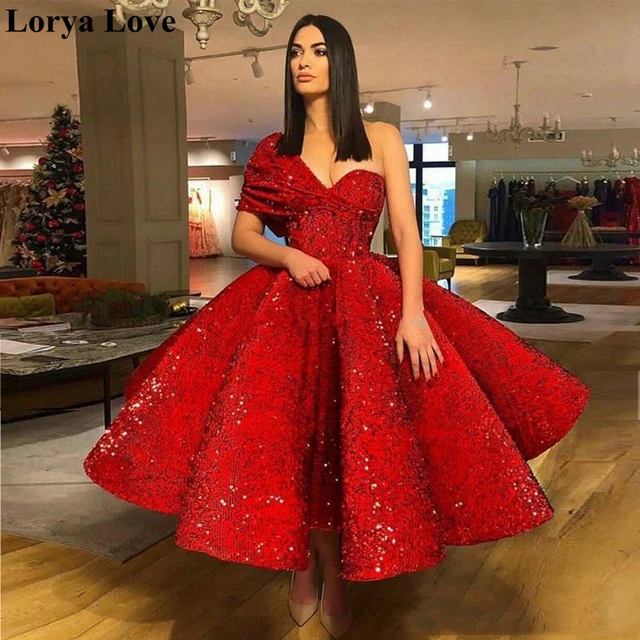 Vestido de coquetel com lantejoulas de cristal feminino, vestido curto  elegante, vestido de baile, princesa rosa, querida, Luxo, 2024 - AliExpress