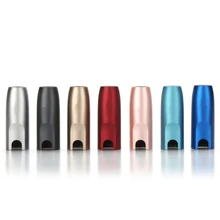 1 pçs boné bocal escudo substituição de alumínio colorido capa protetora para iqos 2.4 p 2.4 plus e-cigarro acessórios
