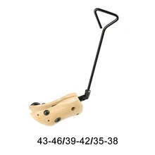 Wood Shoe Tree - Two-Way Shoe Stretcher Adjustable Width, Boots Stretchers Expander Shoe Tree for Men and Women