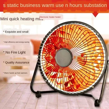 

220V 200W Portable Office Heater Mini Electric Heater Electric Home Heater Fan Handy Air Warmer Silent Home Office Handy Heater