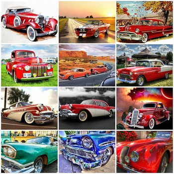 

EverShine 5D Diamond Painting Full Square Car Diamond Embroidery Landscape Picture Rhinestones Kits Cross Stitch Wall Decor