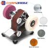 110V/220V Polishing Grinding Machine Mini Electric Belt Sander Cutter Edges Sharpener Multifunctional Grinder 7 Speed Adjustable 3