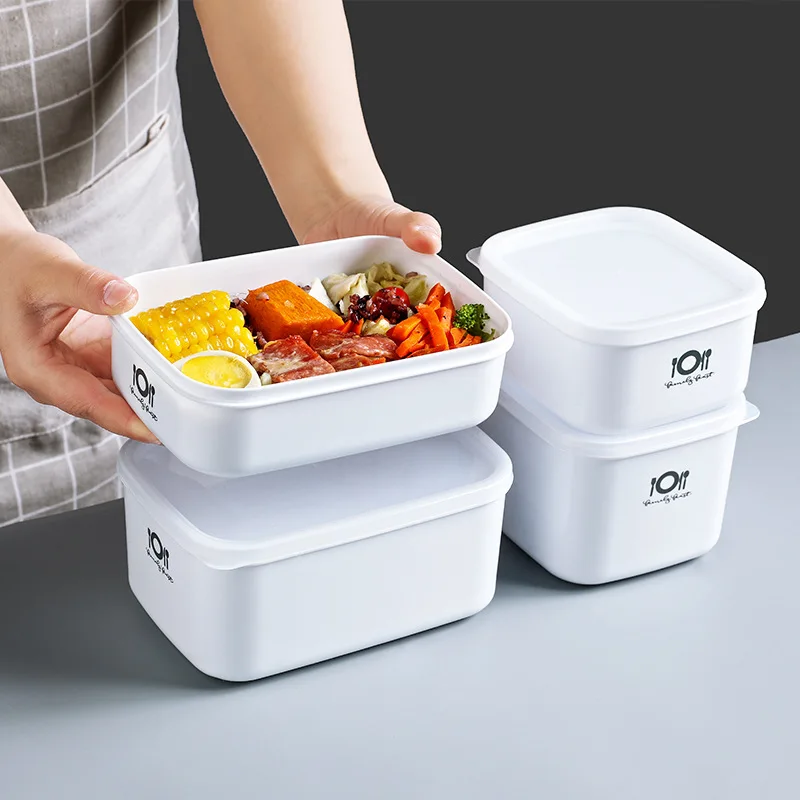 LIYIMENG Ланч-бокс экологичный материал из бамбукового волокна Портативный Bento box Microwaveble контейнер для хранения еды для офиса детей