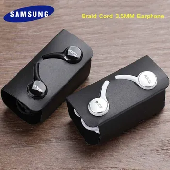 

Samsung AKG Earphone EO-IG955 Braid Cord 3.5MM Earbud Mic/Voice Control For Galaxy S7 S8 S9 S10 A30 A50 A70 Note 8 9