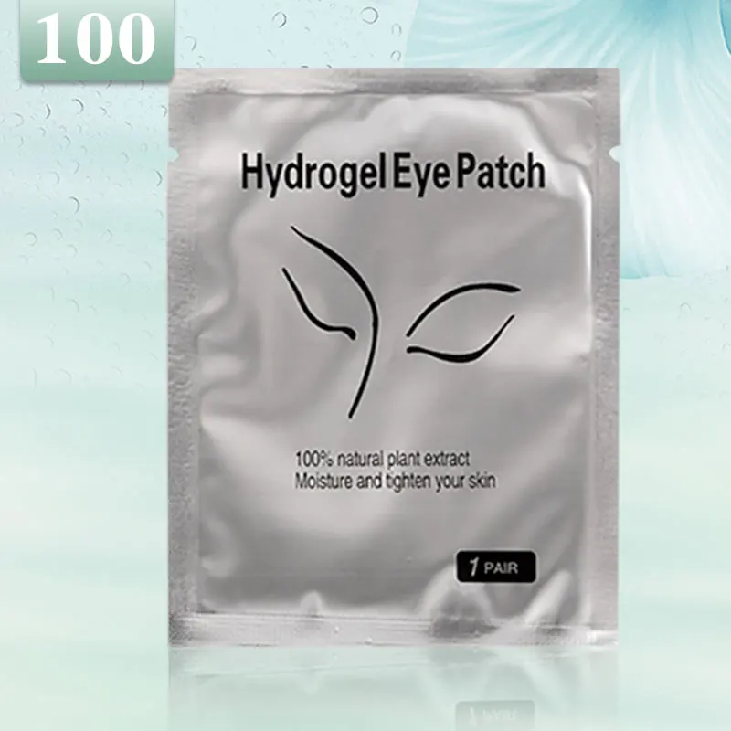 100 Pairs GJLash 30/50/100/200 пар/лот наращивание ресниц накладки для глаз под патчи для ресниц наращивание ресниц макияж инструменты поддержка OEM для наращивания ресниц наращивание ресниц - Цвет: 100 Pairs