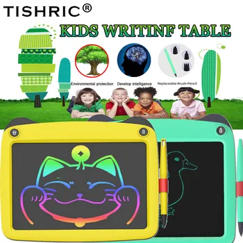

TISHRIC 9 Inches Kids Writing Tablet Kid Drawing Tablet/Board Educational Digital Graphics Tablet Touch Pad For Children Gift
