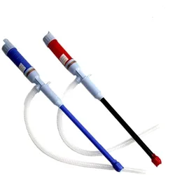 Portable Car Liquid TurboTransfer Pump Handheld Siphon Tube Hose  Pump for Oil Water Gas Vehicle Fuel Gas Transfer Suction