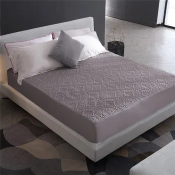

Waterproof Quilted Mattress Cover Air-Permeable Bed Protector Pad Cover Queen Mattress Topper Not Including Pillowcase
