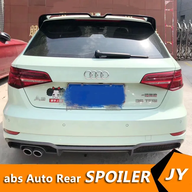 Для Audi A3 спойлер 2015-2018 Хэтчбек ADG высокое качество абс материал заднее крыло