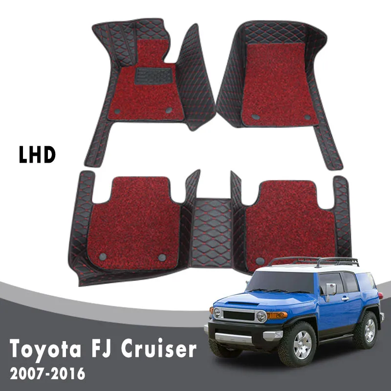 Автомобильные коврики для Toyota FJ Cruiser 2016 2015 2014 2013 2012 2011 2010 2009 2008 2007 автомобильные