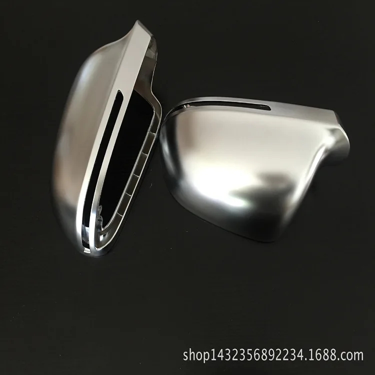 

Applicable Audi A4L A5 A6L Q3 Electroplated Matte Rearview Mirror Shell Modified Tremella, a Kind of SEMI-TRANSPARENT White Fung
