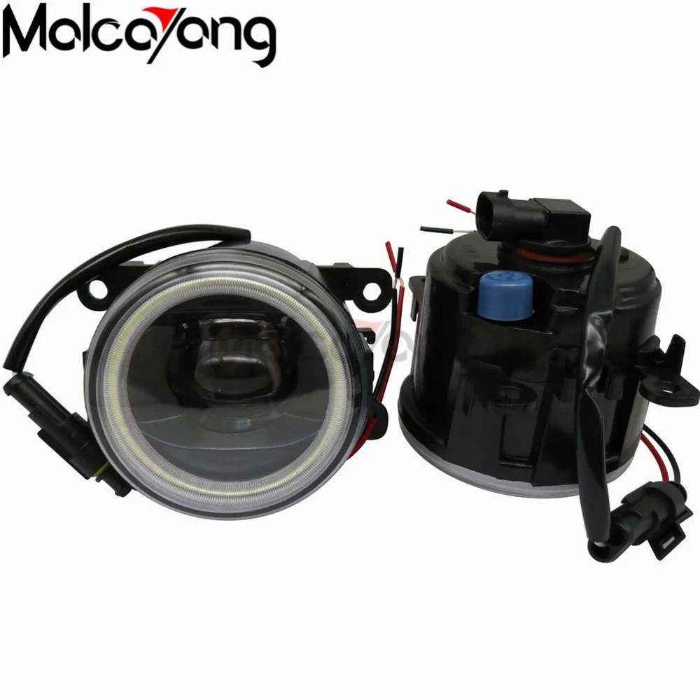 Car Styling LED Bulb H11 Fog Light + Angel Eye DRL Daytime Running 12V For Acura TSX 2011 2012 2013 2014 | Автомобили и мотоциклы