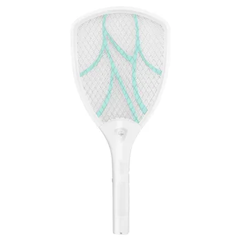 

Electric Insect Racket Swatter Zapper USB 1200mA Rechargeable Mosquito Swatter Kill Fly Network Bug Zapper Killer