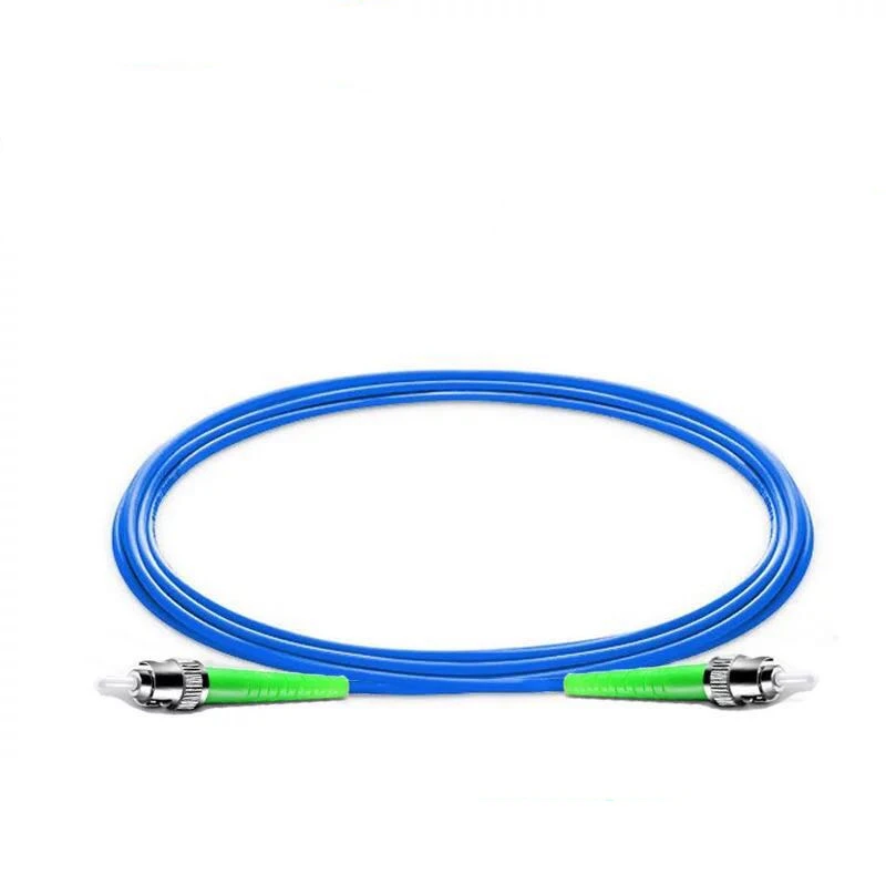 

Armored Fiber Patch Cord Simplex Fber SM ST -ST APC Armored FTTH Jumper 1core Optical Fibre Singlemode cable