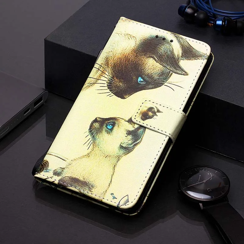 Чехол-бумажник для samsung Galaxy S10 S9 S8 Plus S10E S10 Lite из окрашенной кожи с откидной крышкой для samsung Galaxy Note10 Pro 5G