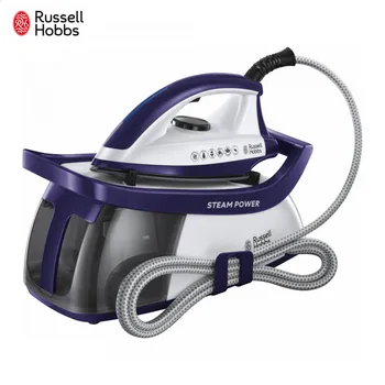 

Electric Irons Russell Hobbs 24440-56 Home Household Laundry Appliance Appliances Iron Steam Presses generator Station Purple Steam Generator Wire Iron Purple Mechanical Timer Control Ceramic