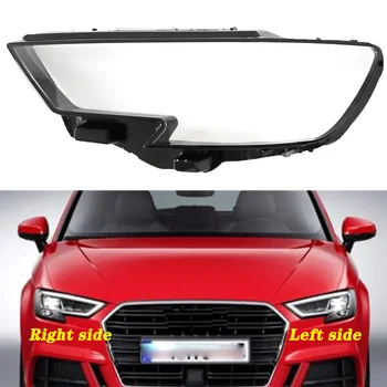 

For audi A3 S3 17-19 front headlamps transparent lampshades lamp shell masks headlights cover lens Headlight glass