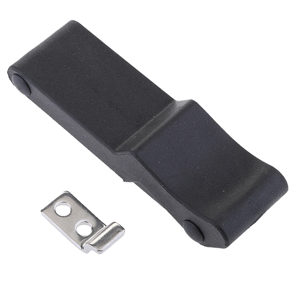 MagiDeal 2pcs Flexible Draw Latch 4'' Soft Black Rubber Replacement XK710