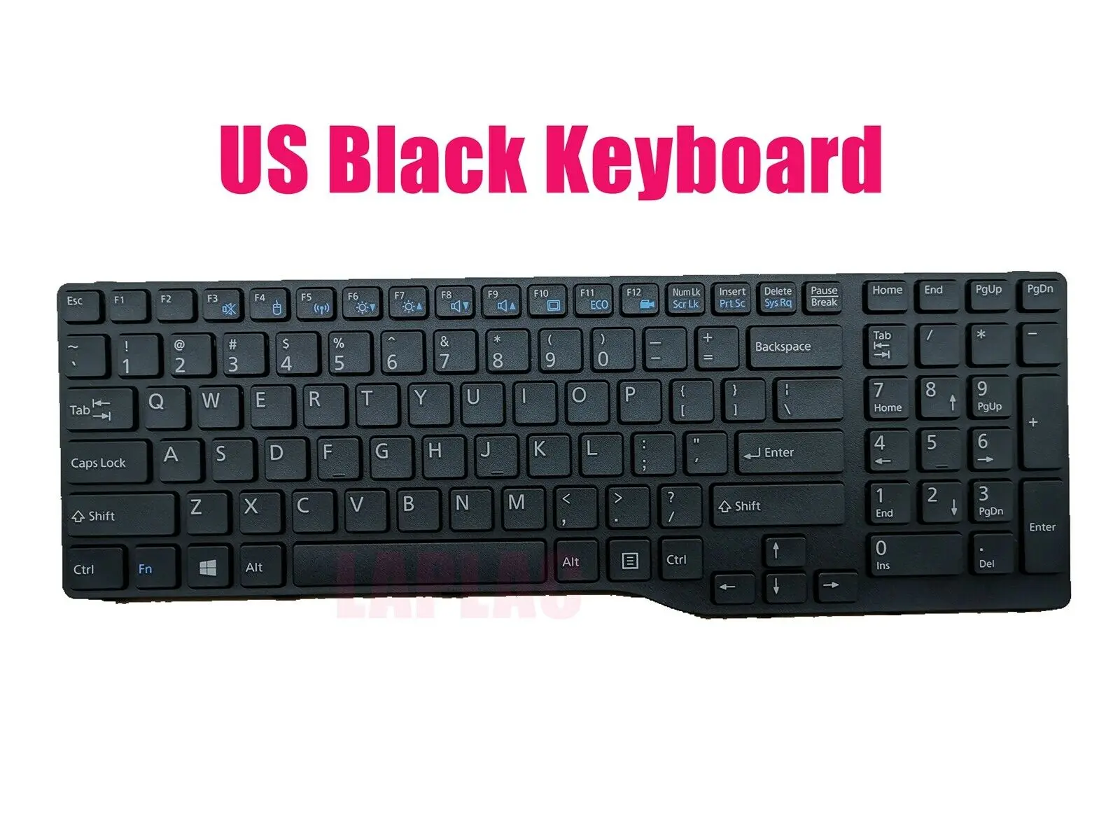 Черная клавиатура для Fujitsu Lifebook A556 AH556 CP698973-01 2B-CA801F300 | Компьютеры и офис