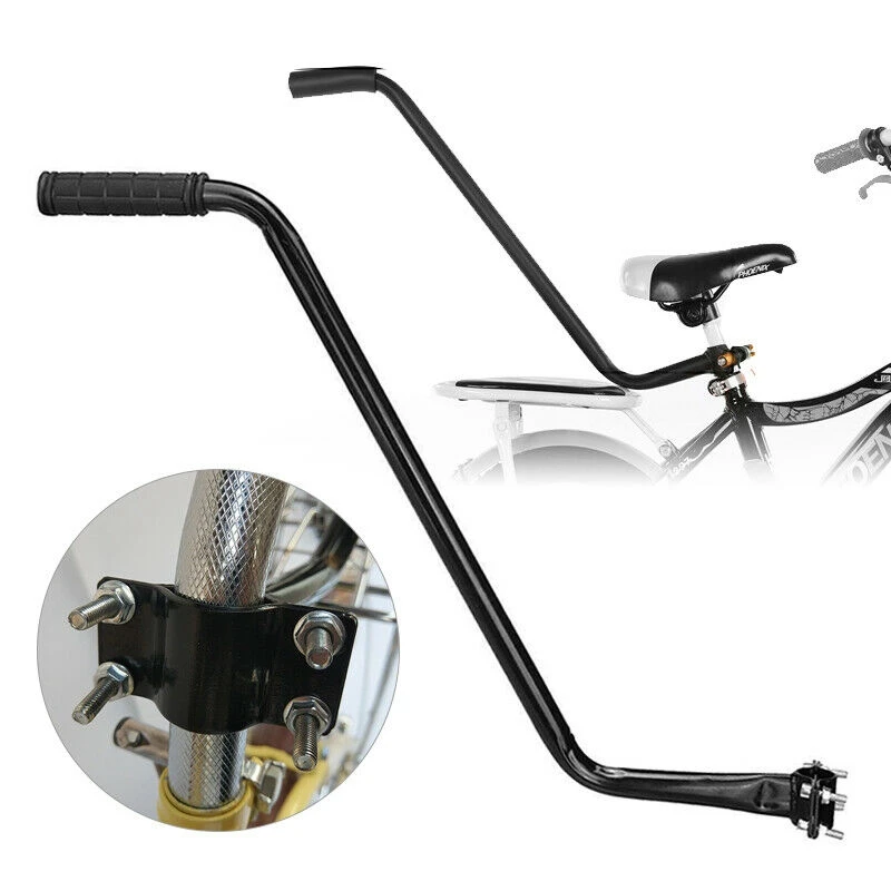 Dropship-Bike Training Push Grab Balance Handlebar Bicycle Pole Trainer for Kids Children Learn Cycling Auxiliary Vehicle Bike T | Спорт и
