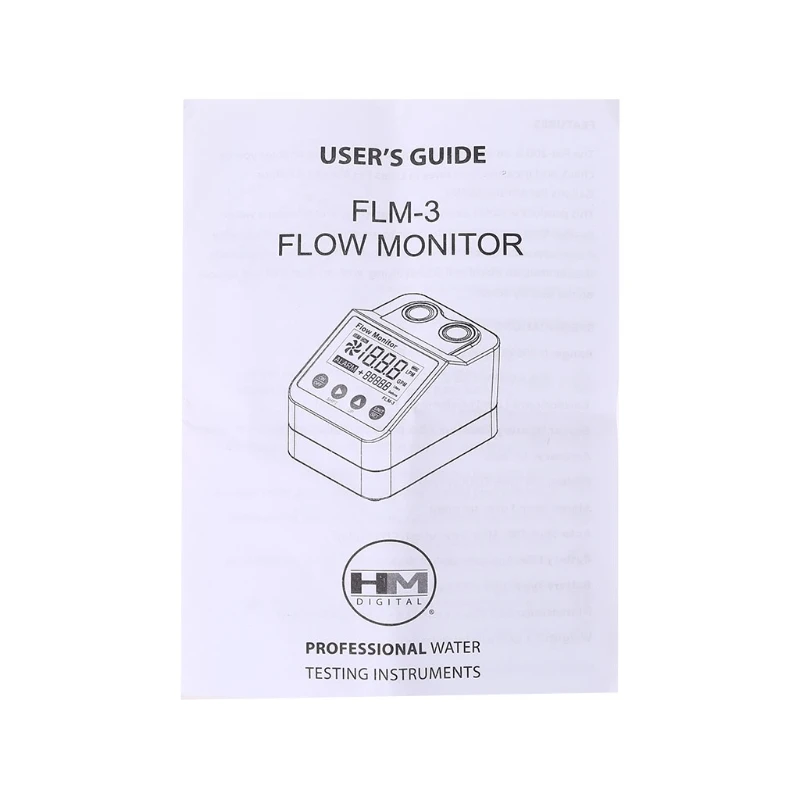 New Water Purifier Electronic Digital Display Monitor Filter Water Flow Meter