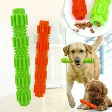 Креативные мягкие молярной резины пищевые шампуры утечки интерактивные игрушки для собак эластичность палка собака жевательная игрушка для чистки зубов товары для домашних животных