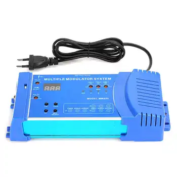 

MMS80 Home Modulator Digital VHF UHF RF Modulator AV to RF AV to TV Converter Adapter Digital Full Band Signal Modulator