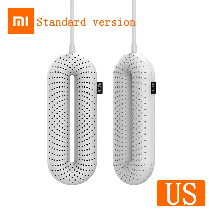 White US Xiaomi Sothing Zero-One Бытовая сушилка для обуви портативная электрическая стерилизация обуви УФ постоянная температура сушка дезодорирование - Цвет: White US