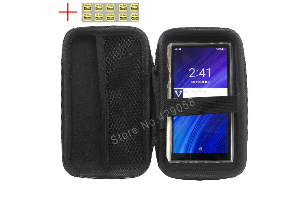 Caixa de Transporte Durável para Mp3 Player Armazenamento Capa para Fiio M11 Plus M11s M15 M15s Sony Wm1am2 Wm1zm2 Zx707 Hiby r6 Iii Pro ii Sp3000 - Image 2