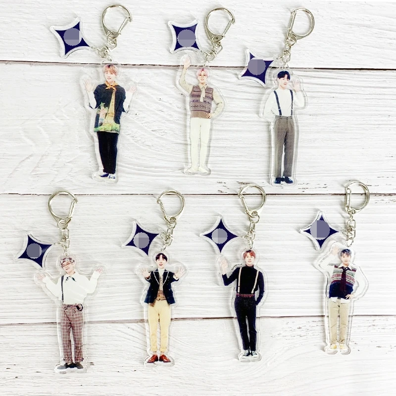 

Kpop bangtan boys Keychain 5th MUSTER FESTA Concert key chain ring pendant mobile phone pendant kpop bangtan boys supplies